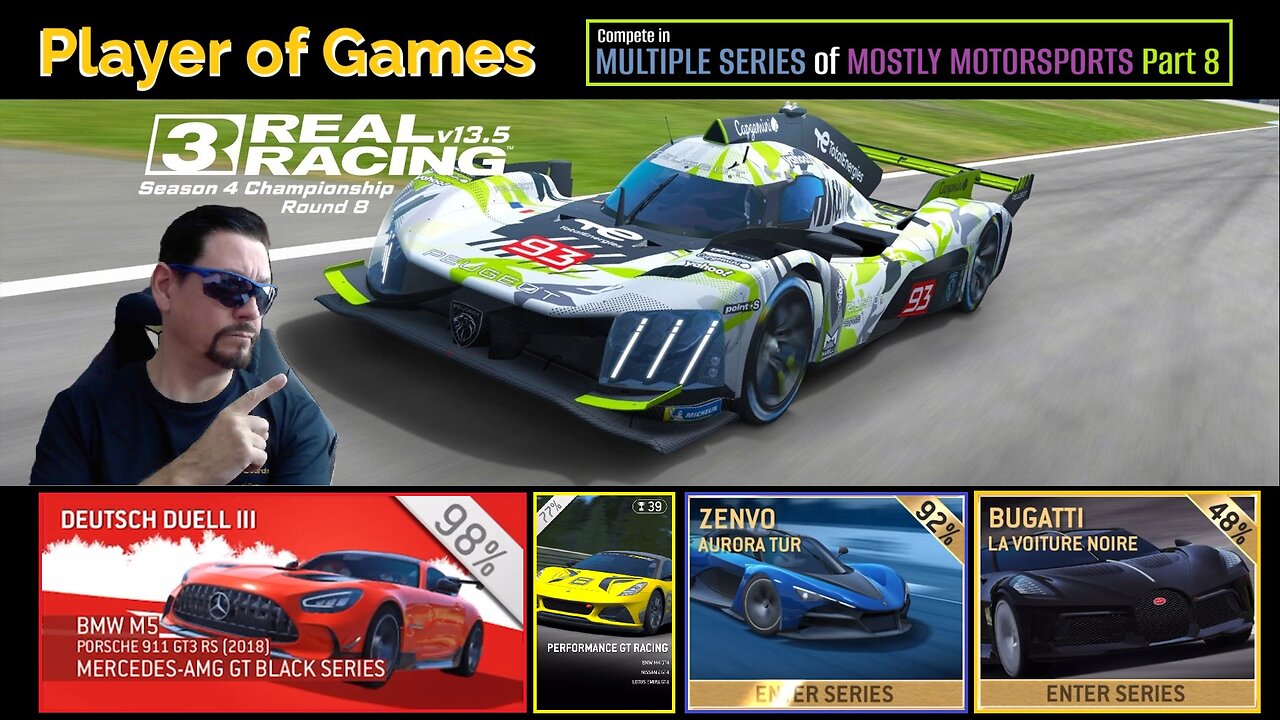 Player of Games: Real Racing 3 Update 13.5: Compete in MULTIPLE SERIES of MOSTLY MOTORSPORTS Part 8