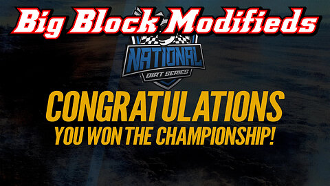 Big Block Modified National Championship