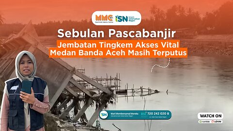 Sebulan Pascabanjir, Jembatan Tingkem Akses Vital Medan Banda Aceh Masih Terputus | Liputan Bencana