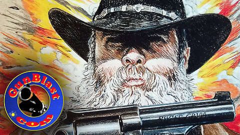 "Jeff Quinn Memorial Ruger GP100" Art Print by Lorin Michki - Gunblast.com