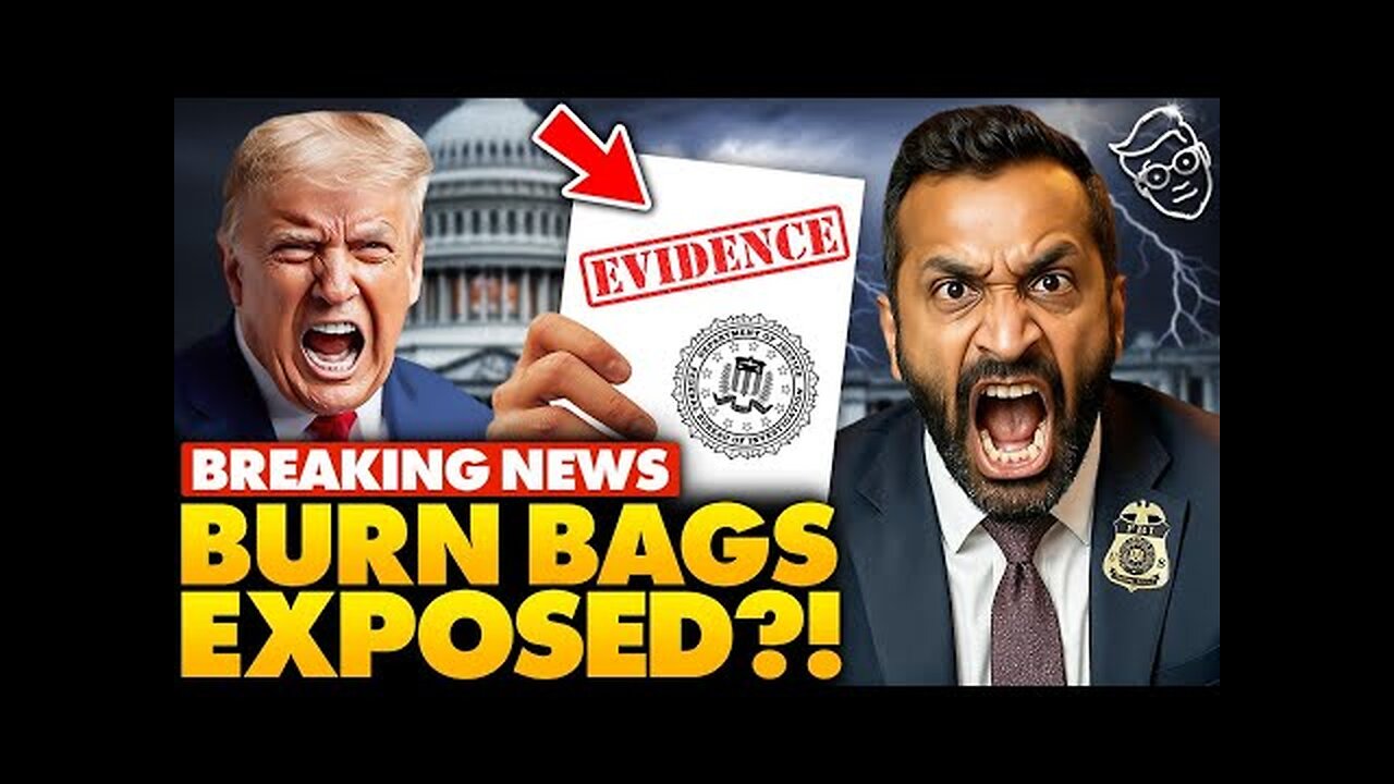 Kash Patel Finally RELEASES All Secret ‘Burn Bags’ Criminal Docs Found HIDDEN by FBI: ‘We Know…’