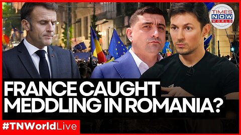 LIVE | France Caught Meddling? Telegram Boss Breaks Silence on Romania Vote | World News Live
