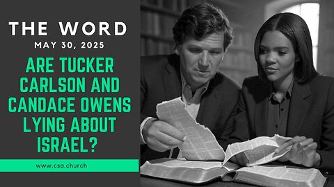 Are Tucker Carlson and Candace Owens lying about Israel?