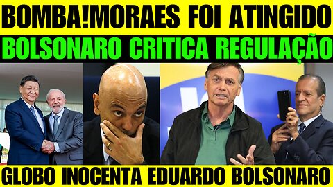 BOLSONARO CRITICA REGULAÇÃO DAS REDES DISFARÇADA! BLOGUEIRO DA GLOBO INOCENTA EDUARDO BOLSONARO!