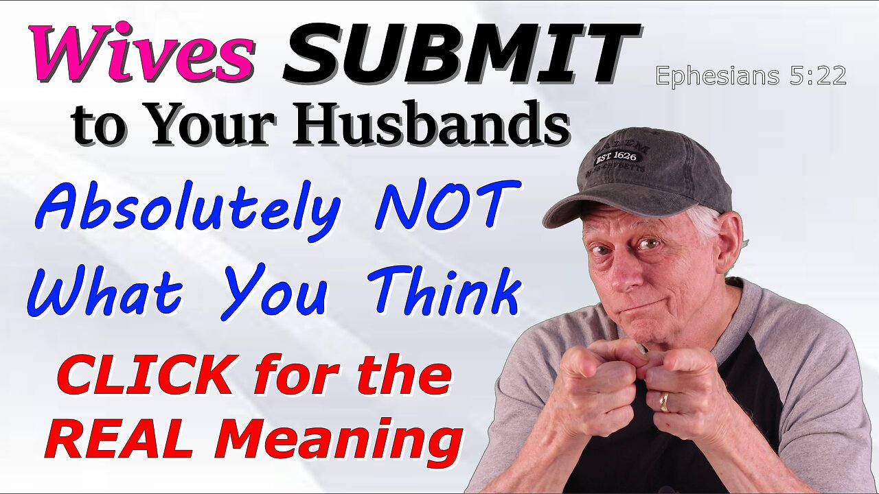 Wives, Submit to Your Husbands