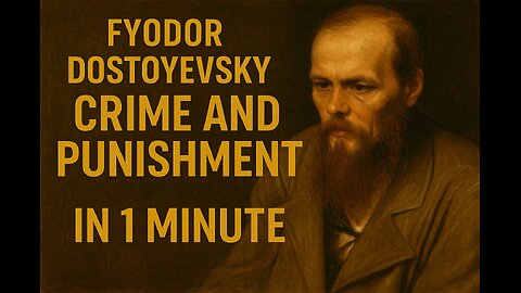 Crime and Punishment in 1 Minute | Guilt, Justice, and Redemption