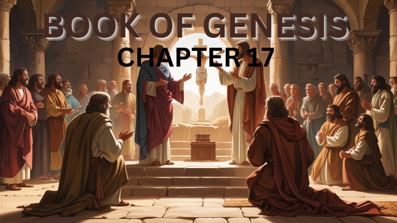 🔴 Genesis 17 - God Renames Abram to Abraham & Promises Isaac | KJV Audio & Text
