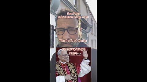 New Pope Leo (trump knew it)