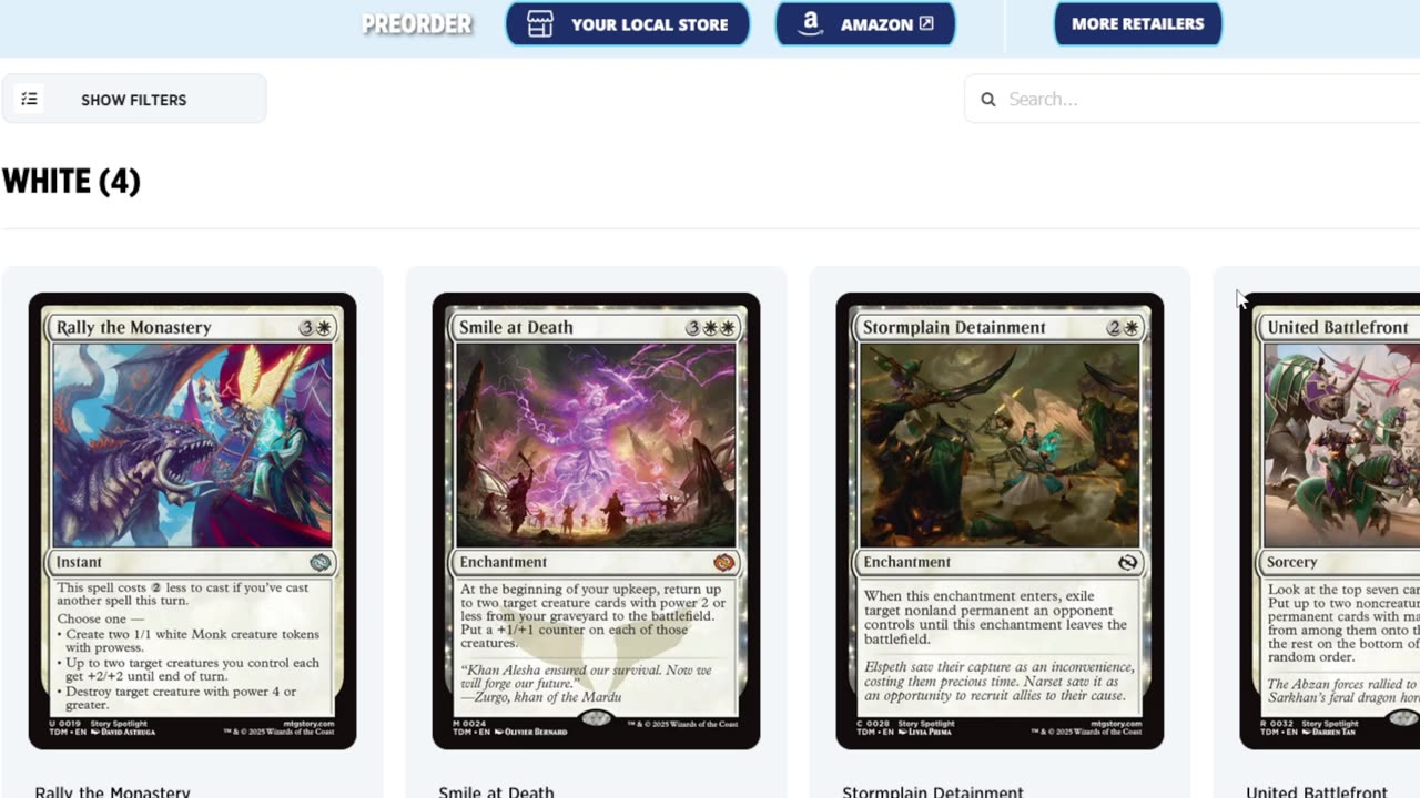 Dragonstorm spoilers start and where to find them