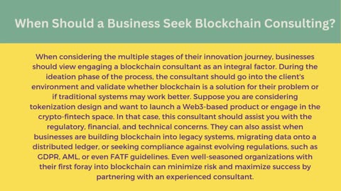 The Ultimate Guide to Blockchain Consulting for Businesses