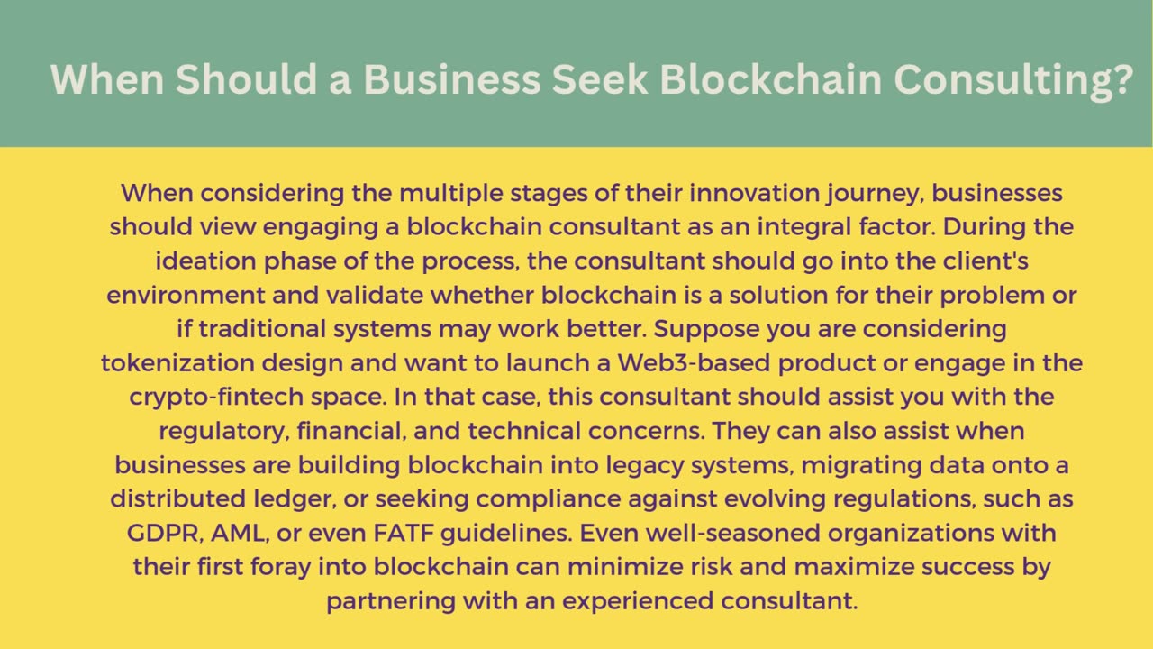 The Ultimate Guide to Blockchain Consulting for Businesses