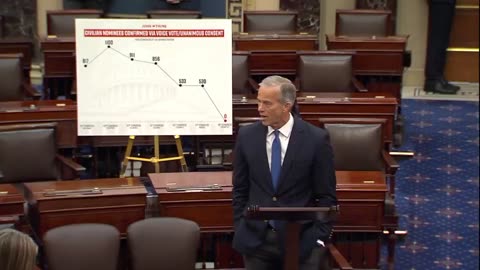 Leader John Thune · Time’s up for Democrat obstructionists.