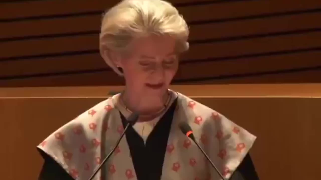 Ursula von der Leyen: "Europe is the values of the Talmud".