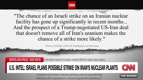 Israel preparing possible strike on Iranian nuclear facilities, intelligence suggests