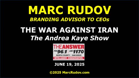 Rudov: Ramifications of the War Against Iran