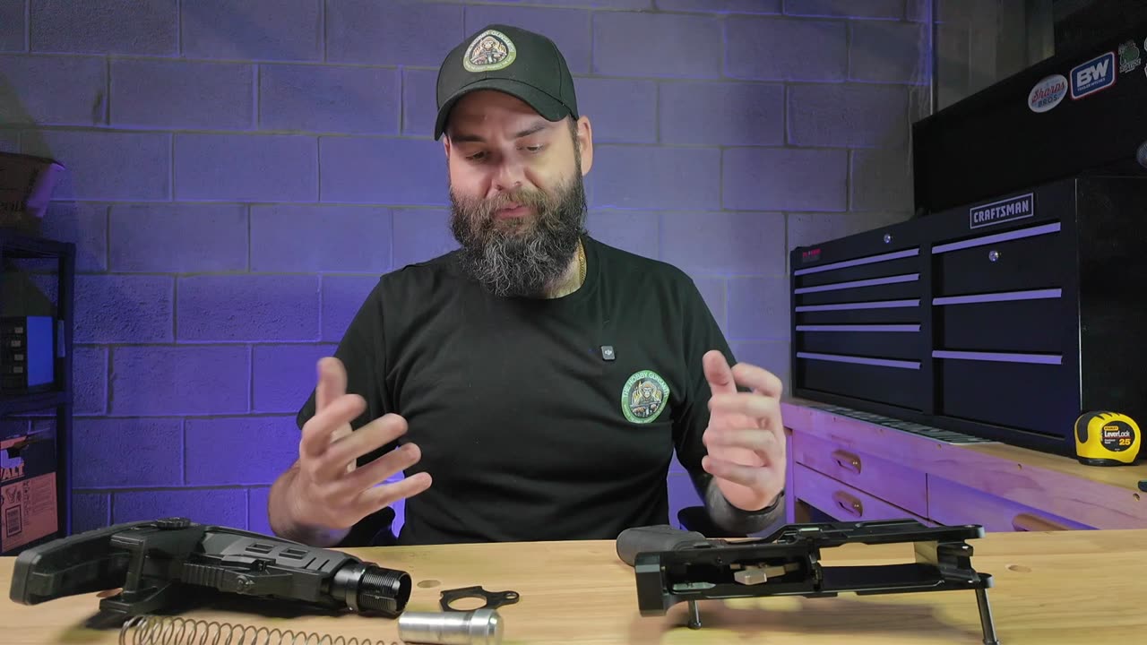 Derya DY12 Shotgun Field Stripping and Assembly Tutorial