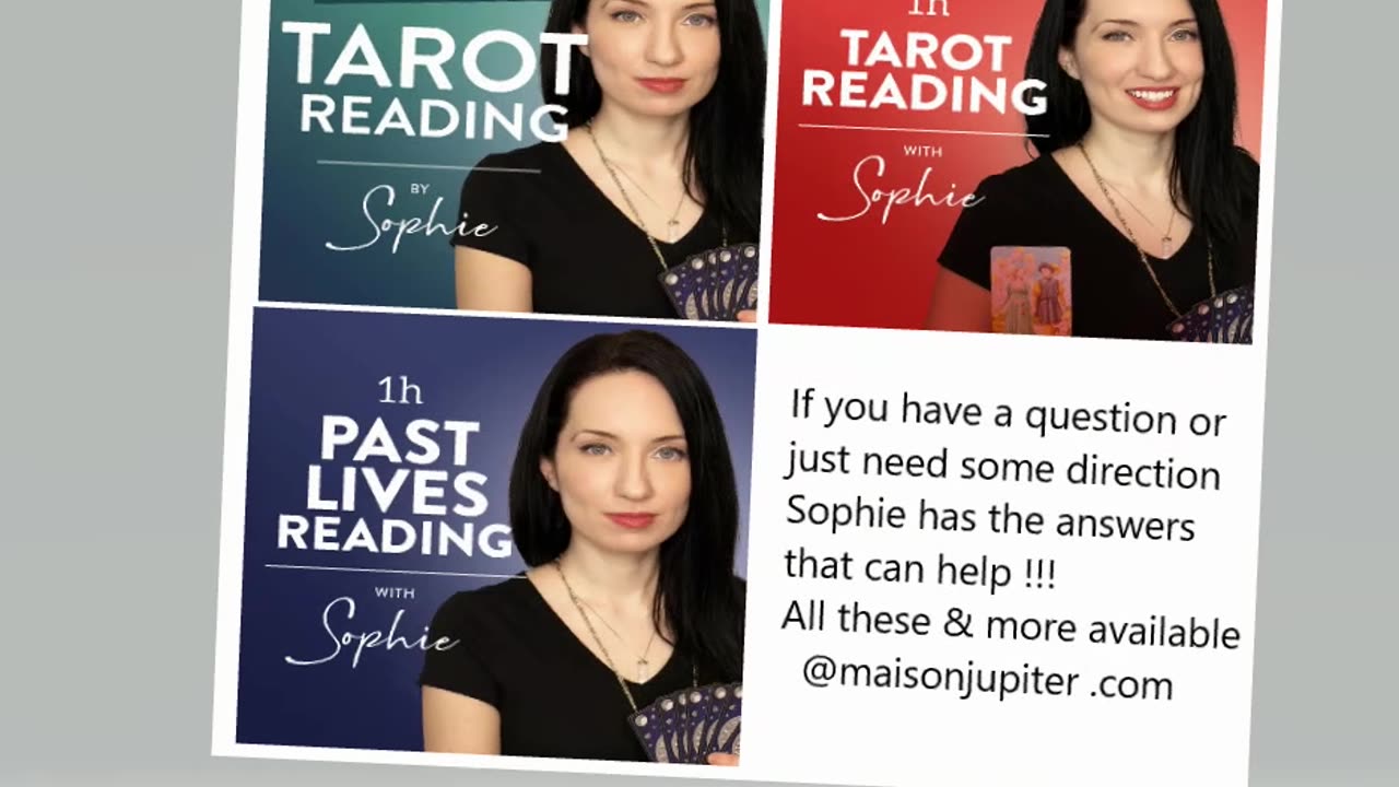 Readings with @Sophie Maison Jupiter