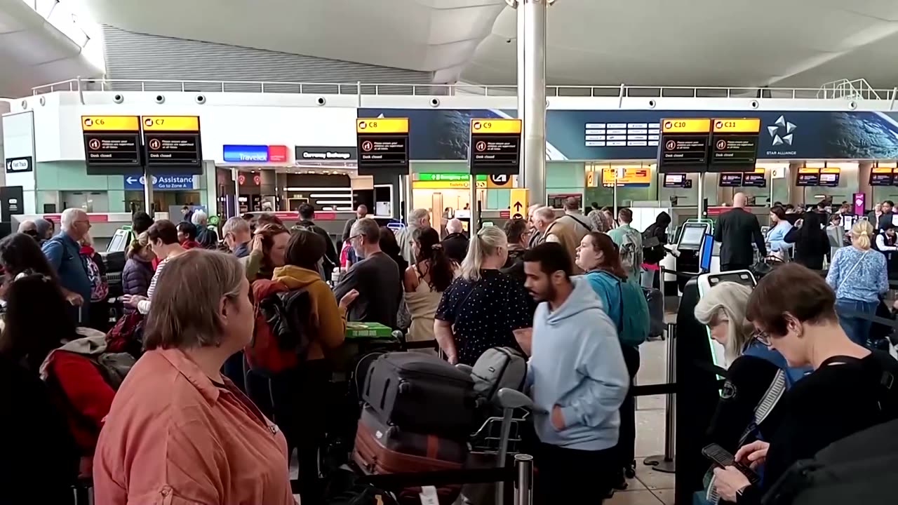 Travelers stranded as cyberattack disrupts major European airports