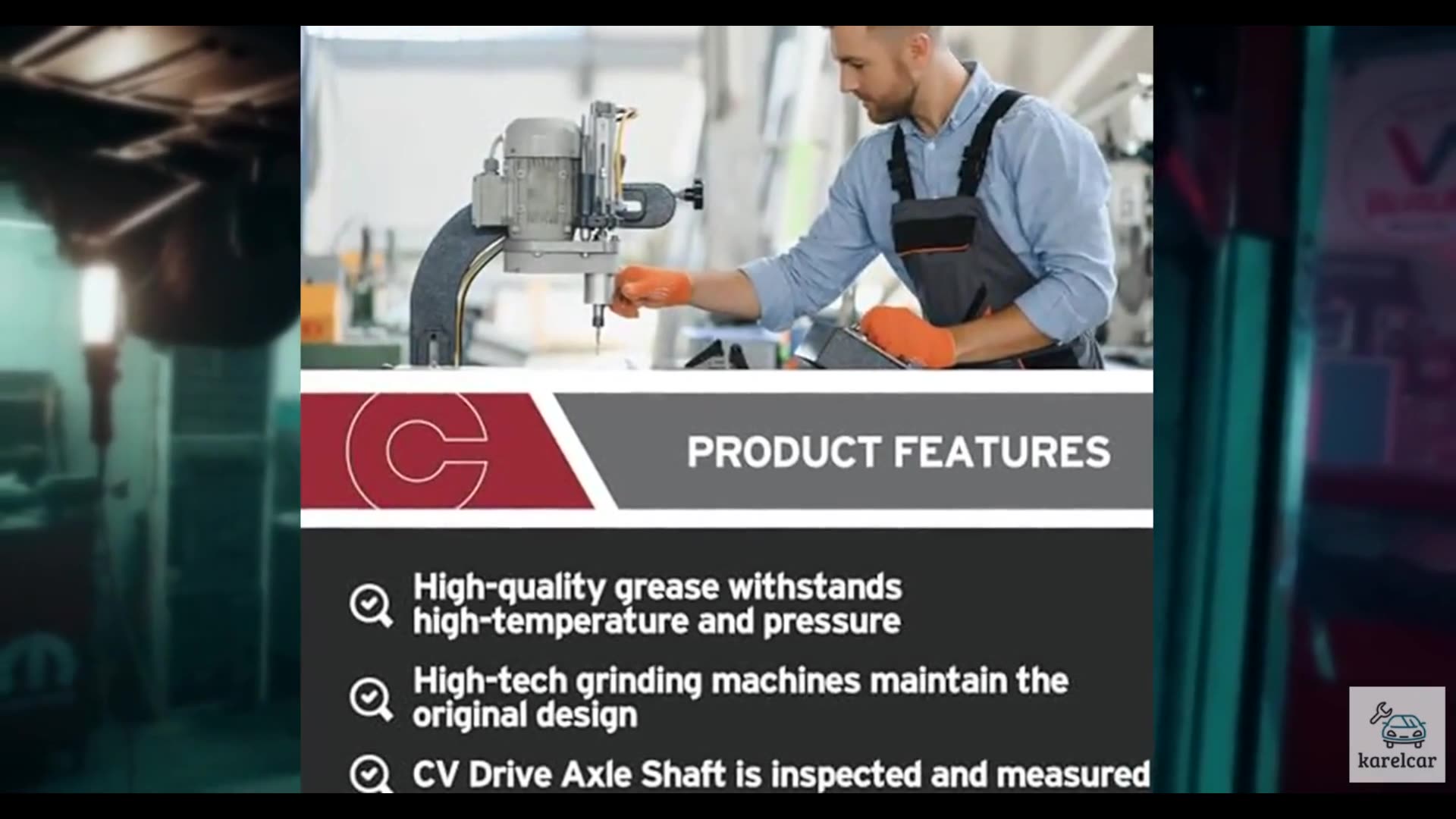 Cardone 66-1430 New Constant Velocity CV Axle Drive Shaft, Front Driveshaft Asse