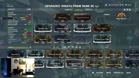 Warframe Test Stream