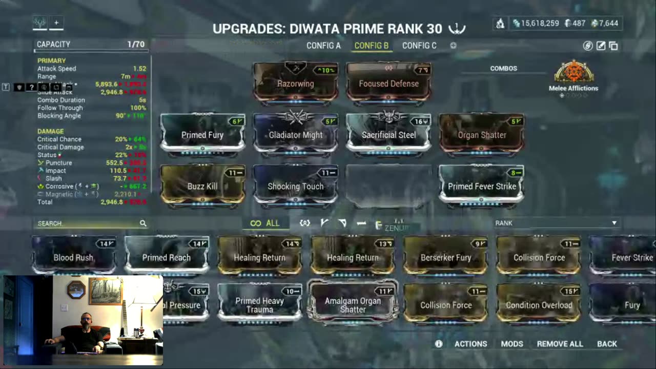 Warframe Test Stream