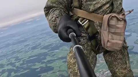 💥🪖 Ukraine Russia War | Russian Soldier's Bold Air Jump in Ukraine | RCF