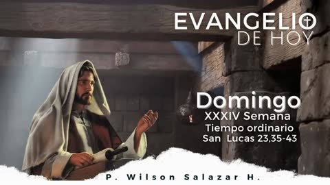 "Jesucristo Rey del universo, mi Rey. mi Señor por siempre" Padre Wilson Salazar
