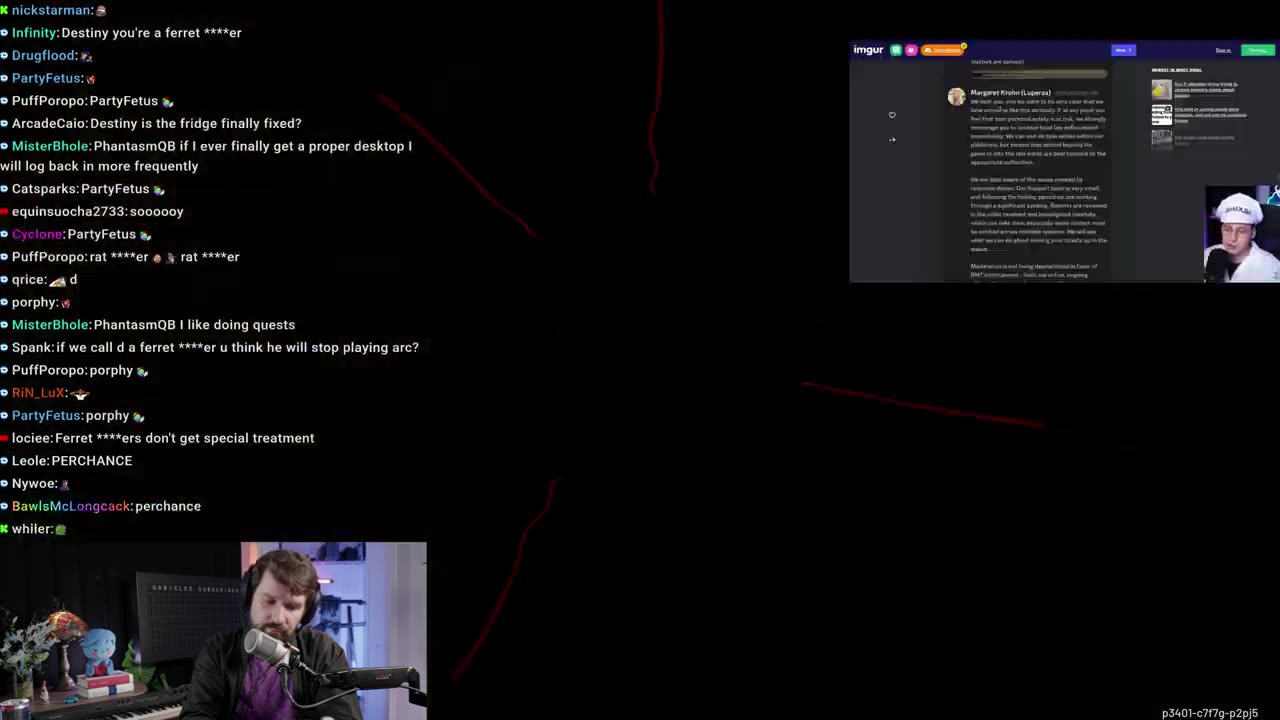 [Mirror] Destiny YouTube Stream