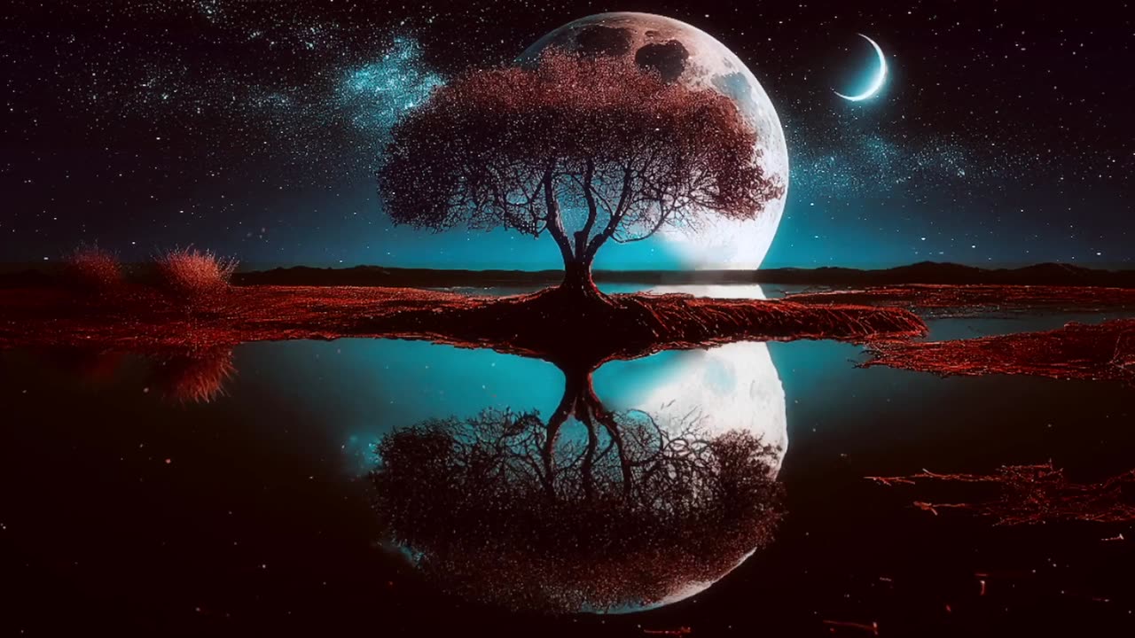 TREE OF LIFE, LUNAR MEDITATION MUSIC FOR INNER PEACE