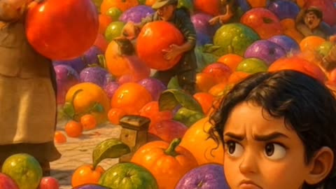 A menina e a Árvore que dava frutos