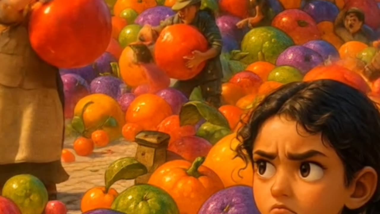 A menina e a Árvore que dava frutos