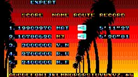 SMS Longplay - Out Run 3-D - EU