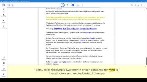 Cali Democrat Bribing Officals - Against The Sherman Act 1-2-3