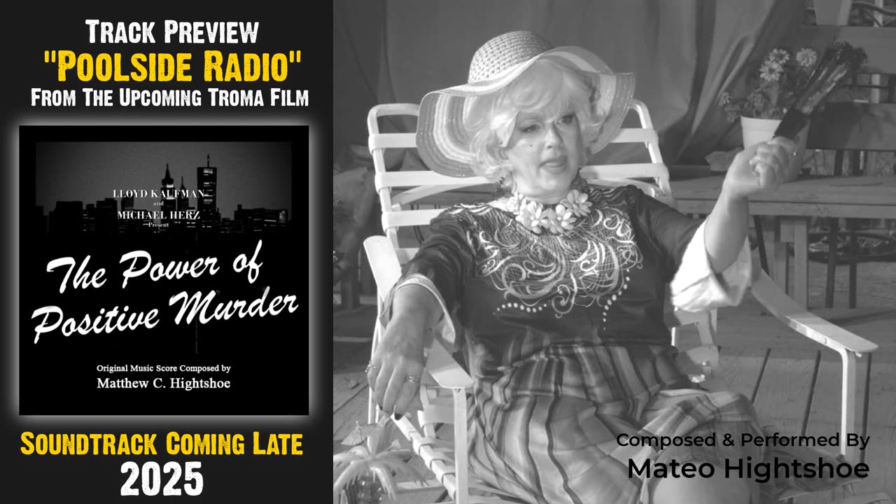 "Poolside Radio Source" || Music From The Film "The Power Of Positive Murder"