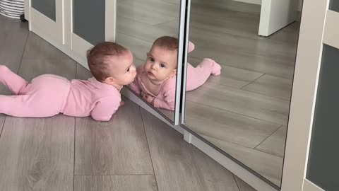 Niece Falls in Love With Reflection