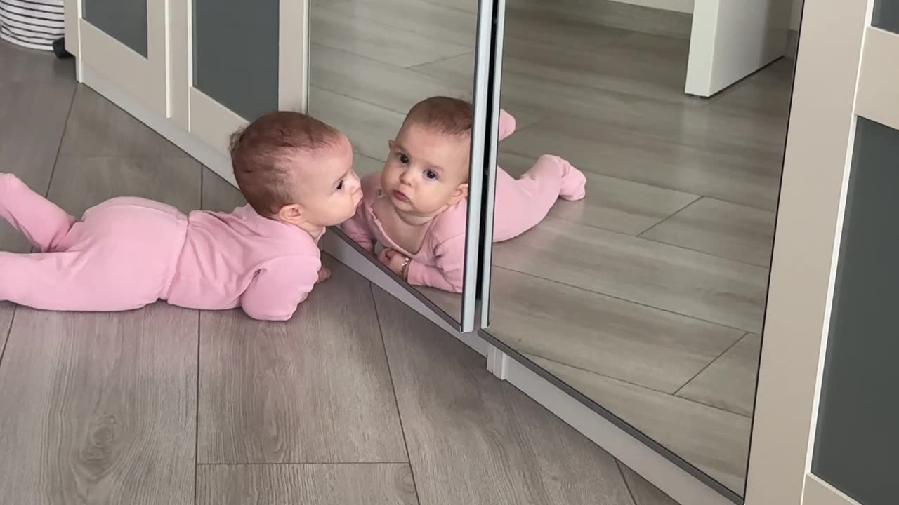 Niece Falls in Love With Reflection