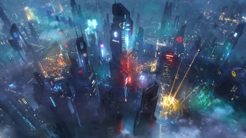 🌌 NIGHT CITY RAVE | Cyberpunk Space EDM 2025 | Gaming & Workout