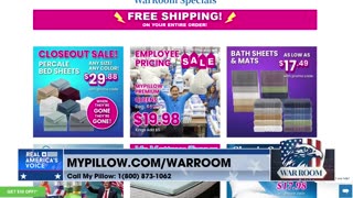 MyPillow Bed Sheets Closeout Sale! Check It Out Today At MyPillow.com/warroom