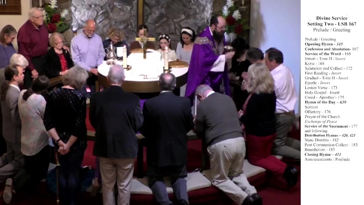 Third Sunday in Lent (Oculi) - March 8, 2026