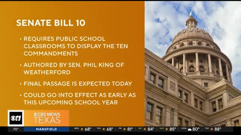 Texas to bring prayer and ten commandments in classroom