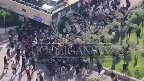 Torcida (Hajduk) vs BBB (Dinamo Zagreb) in Split