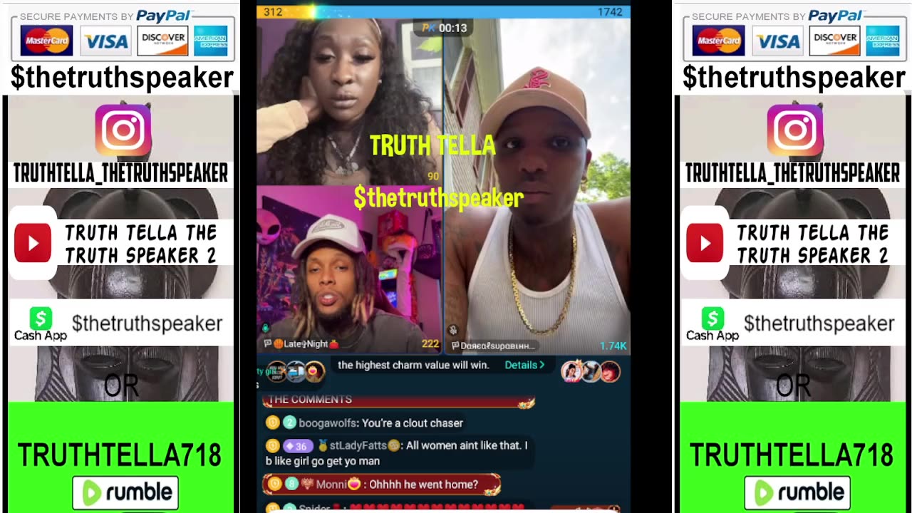 BARBEY NO LONGER MRS LATENIGHT LINES UP WITH LATENIGHT & DAREALSUPABIHH