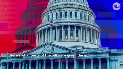 Here's whats left of Donald Trump's "Big Beautiful Bill" after Senate cuts due to the "Byrd rule."