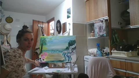 lets continue painting in a war zone