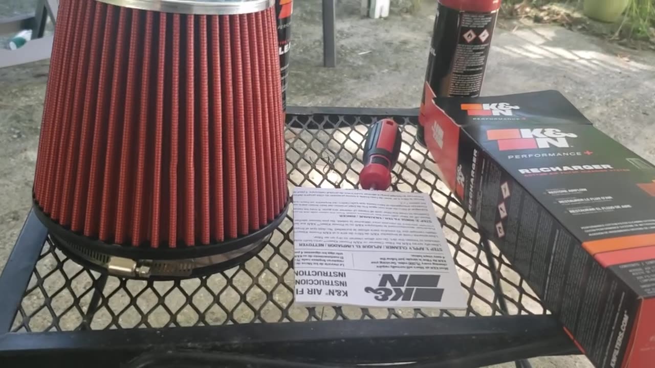 K&N Recharger Air Filter Cleaning kit