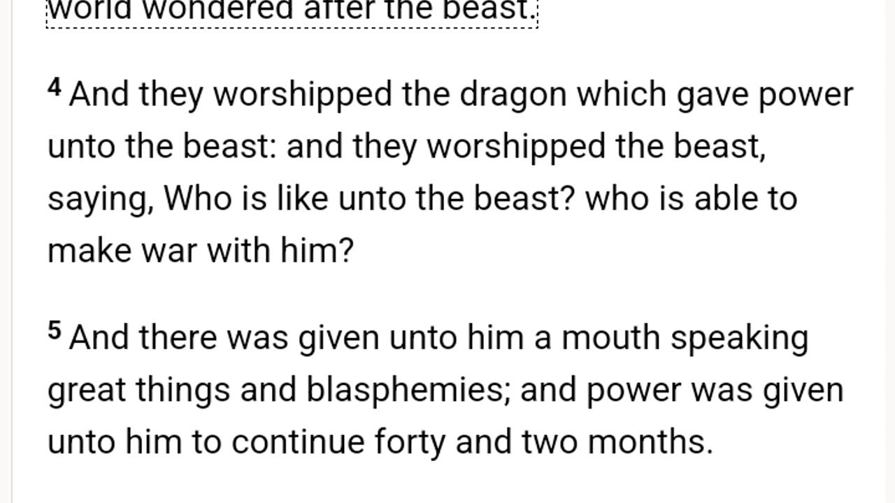PrePassover Lesson: a solem assembly, Daniel 7 (the 4th beast) rev 13 (the Roman empire) rev 20
