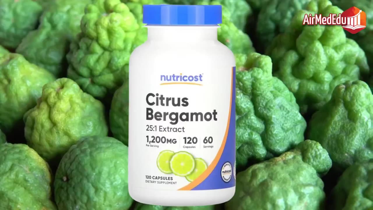 Full Review Citrus and Bergamot, 1200 mg, 120 Capsules by Nutricost