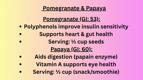 Best Fruits for Diabetes Control Exploring More Super Fruits