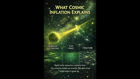 “What Cosmic Inflation Explains”