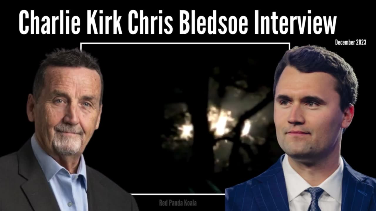 CHARLIE KIRK LEFT SPEECHLESS | CHRIS BLEDSOE’S “UFO OF GOD” CLAIMS DIVINE ALIEN PROOF!